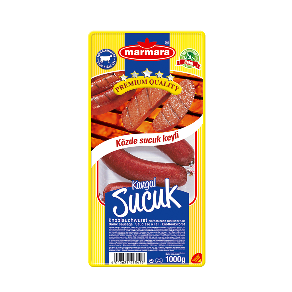 Kangal Sucuk, Premium Knoflookworst