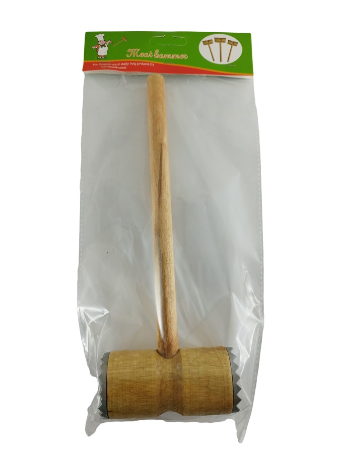 Houten vleeshamer