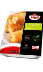 Gevulde kroketten met vlees "Krokiety z mięsem", diepgevroren