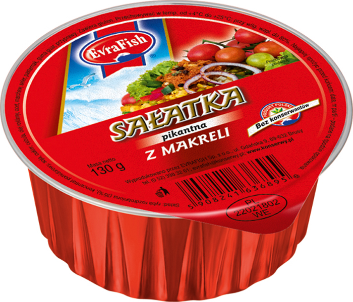 Pikante makreelsalade