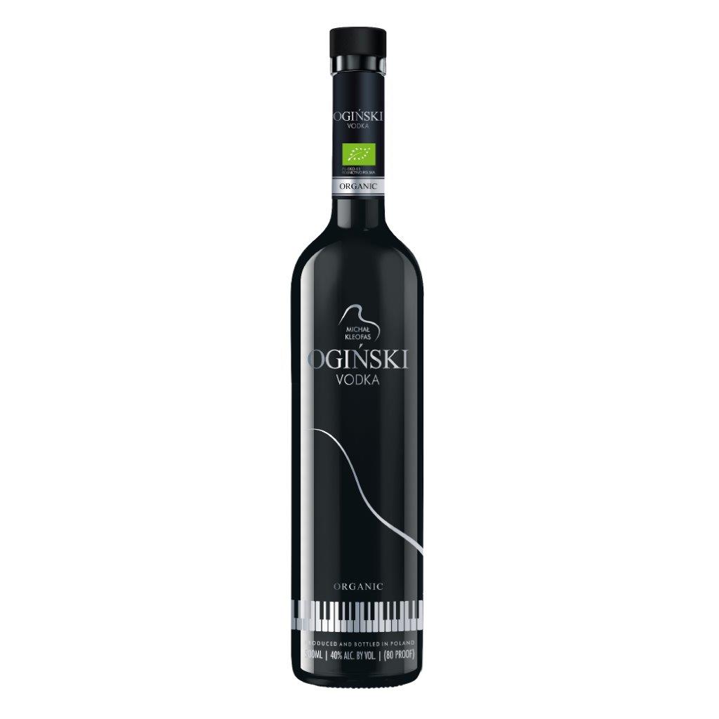 Wodka helder en biologisch "Oginski", 40% vol.