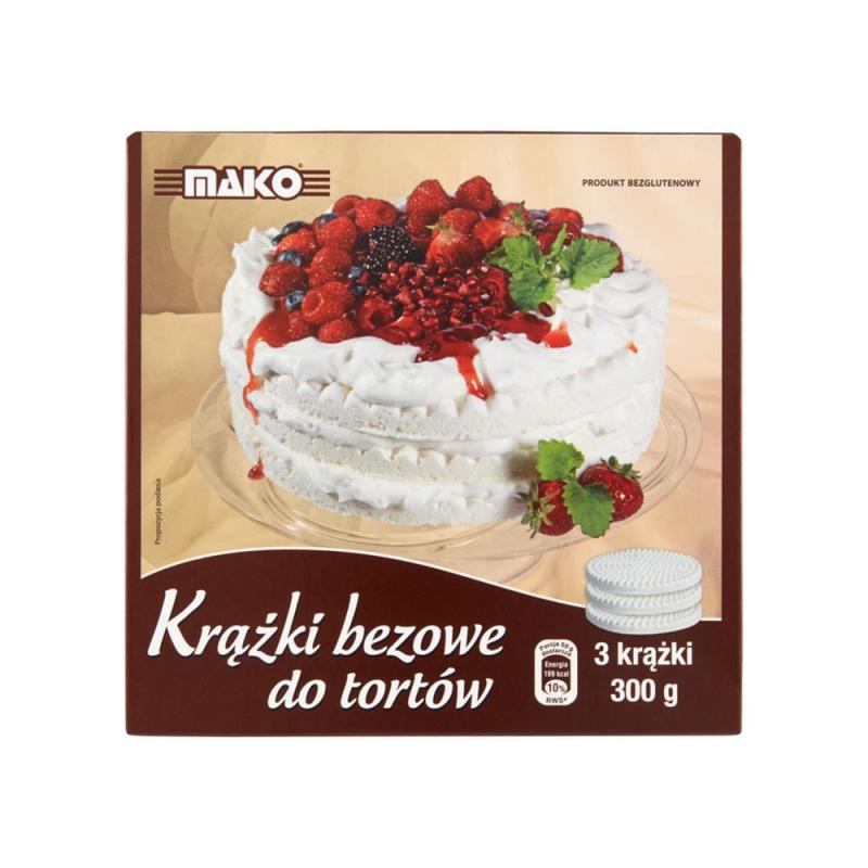 Безе кружочки для пирогов