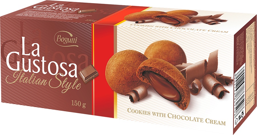 Kruimeldeeg met chocoladecrème