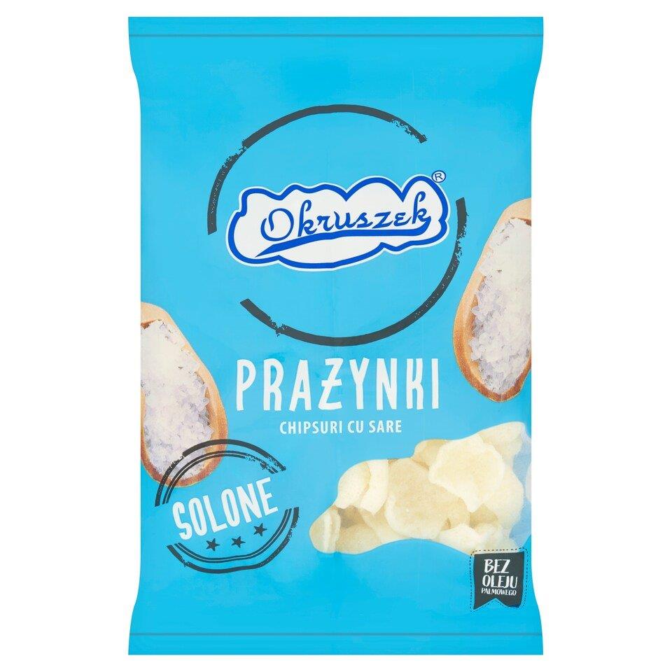 Knapperige Snacks gezouten