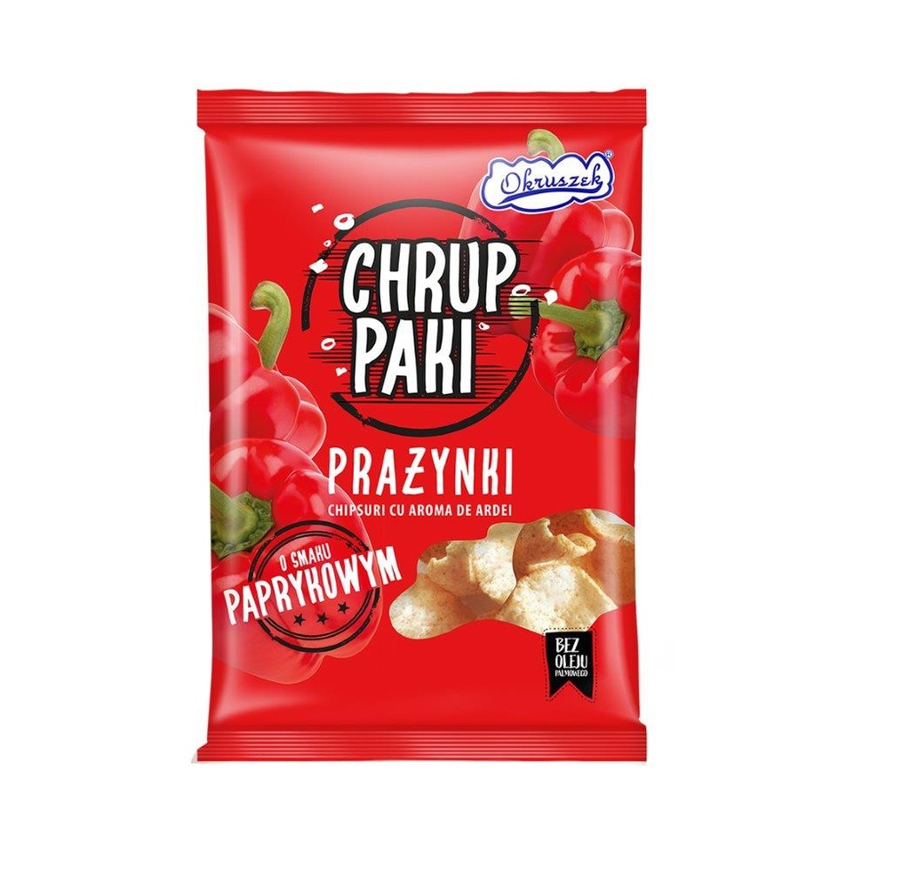Knapperige Snacks met paprikasmaak