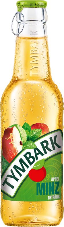 Vruchtensapdrank van appels en munt