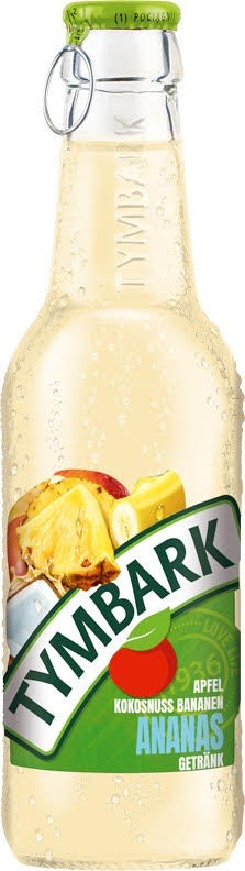 Vruchtensapdrank van ananas, appel, kokosnoot en banaan