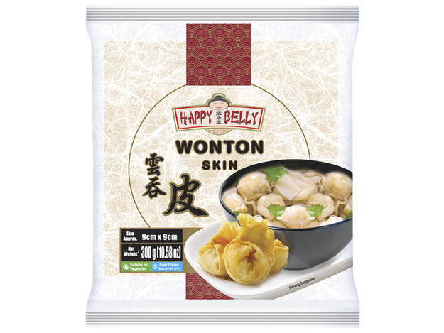 Deegbladen voor WanTan, diepgevroren