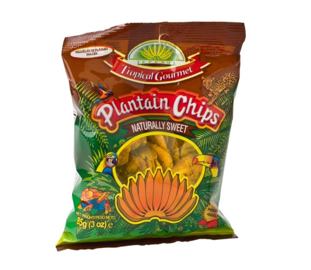 Bananenchips, zoet