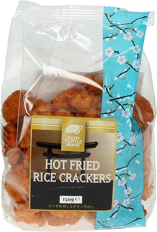 Gefrituurde rijstcrackers