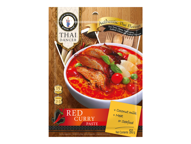 Kruidenpasta voor rode curry