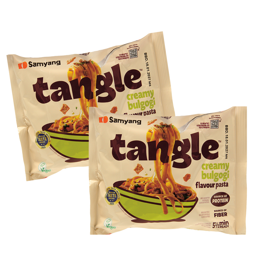 Tangle Pasta met Bulgogi Saus