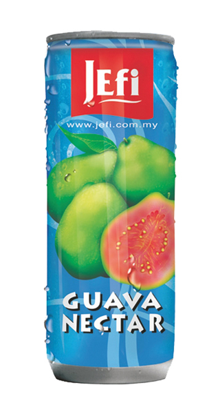 Guavennectar met een vruchtgehalte van min. 35%