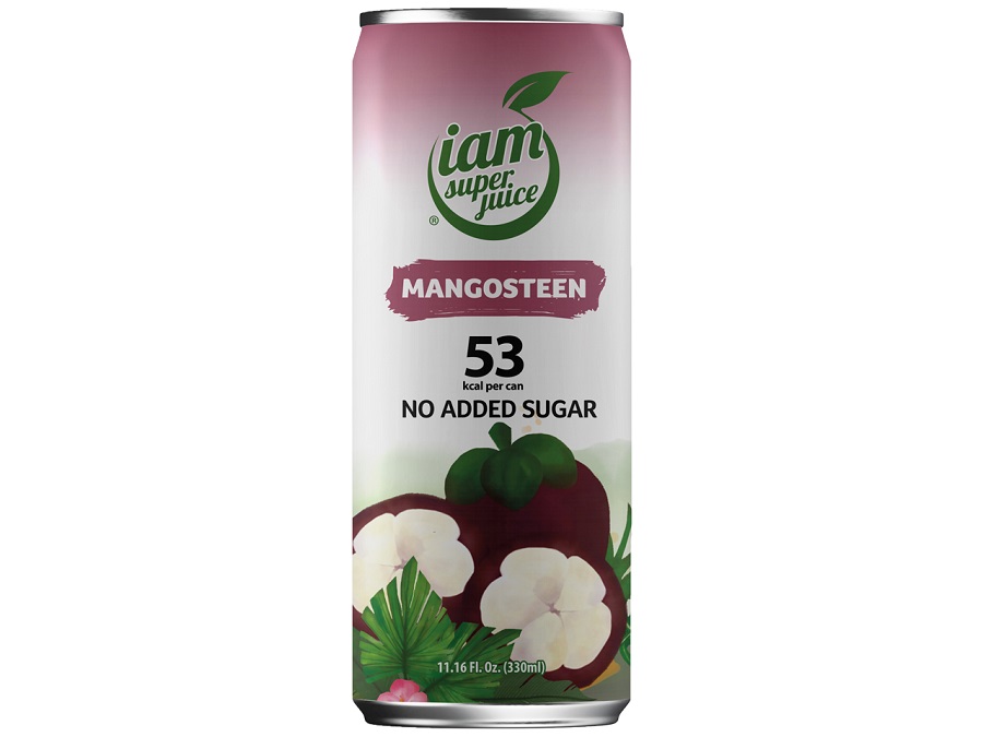 Vruchtensapdrank met mangosteen smaak