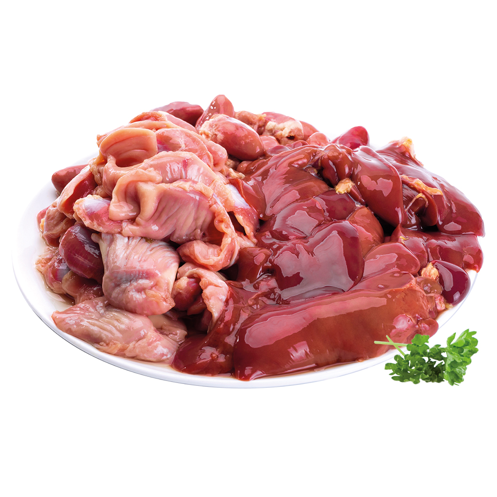 Kiplever, -hartjes, -maagjes, vers