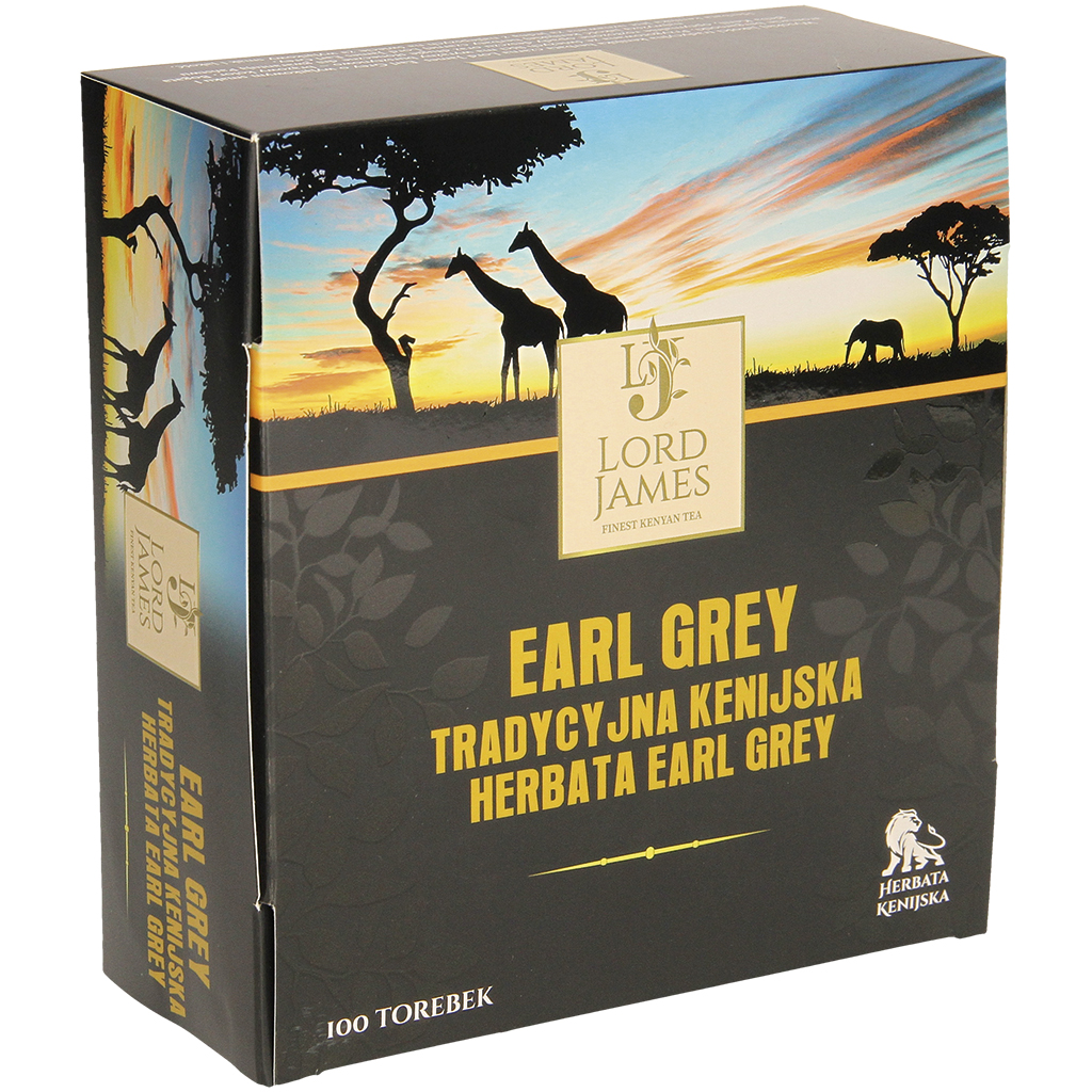 Aromatische zwarte thee uit Kenia met bergamot-smaak.