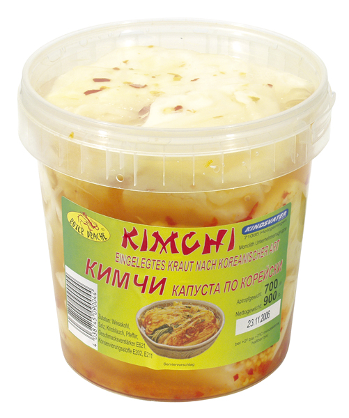 Sparpakket: Zuurkool naar huisvrouwenstijl of ingelegde kool naar Koreaanse stijl "Kim Chi"