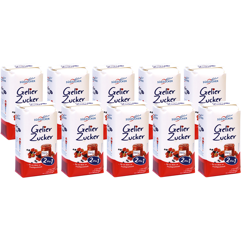 Sparpakket: Gelatine suiker 2 voor 1 500g - 10 verpakkingen