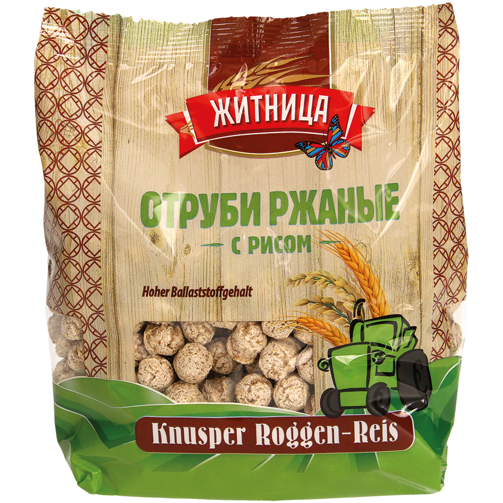 Отруби ржаные с рисом
