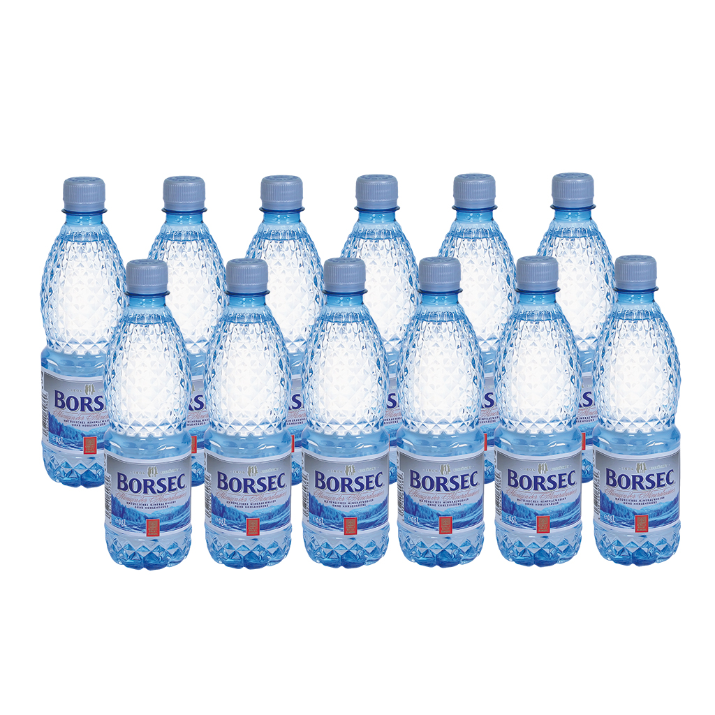 Mineraalwater "Borsec" stil, 12 x 0,5L