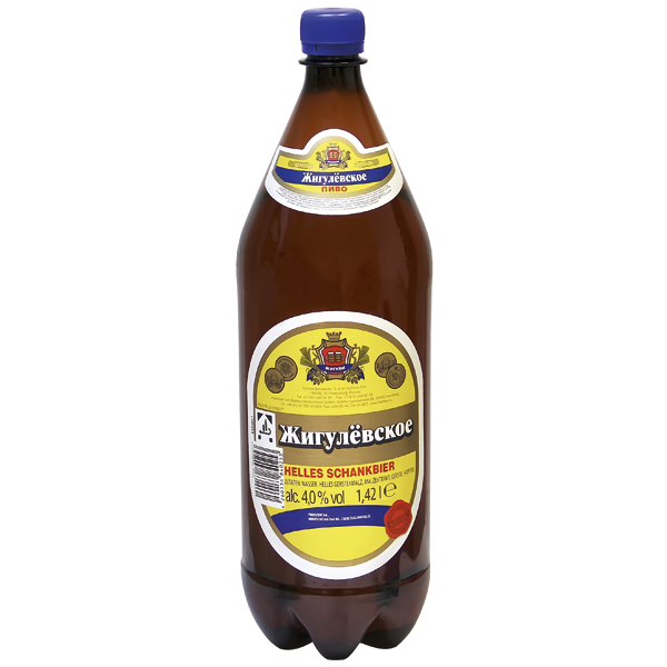 Helles Schankbier "Zhigulyovskoe" 4,0% vol.