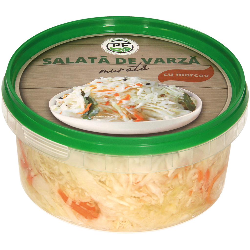 "Pogor Food" Witte koolsalade met wortel mild gezuurd 550 g