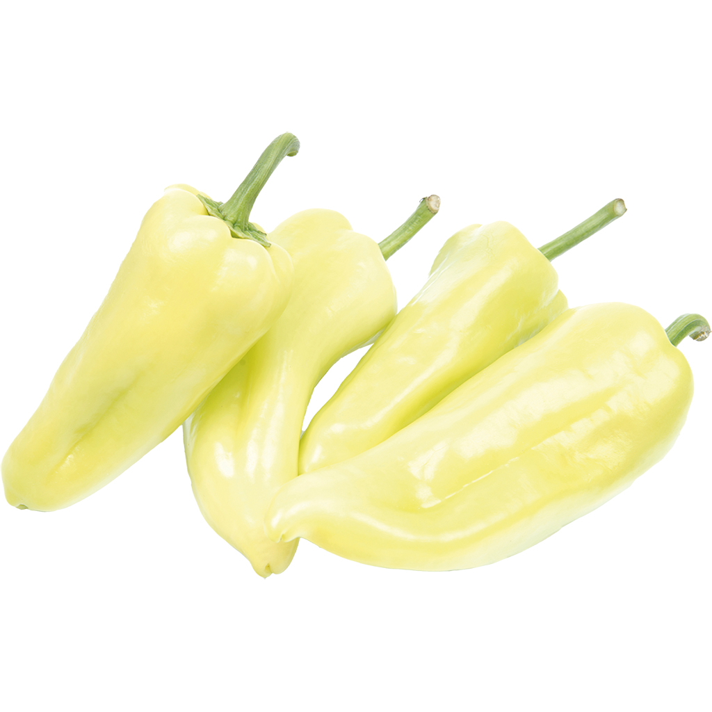 Paprika spitz wit