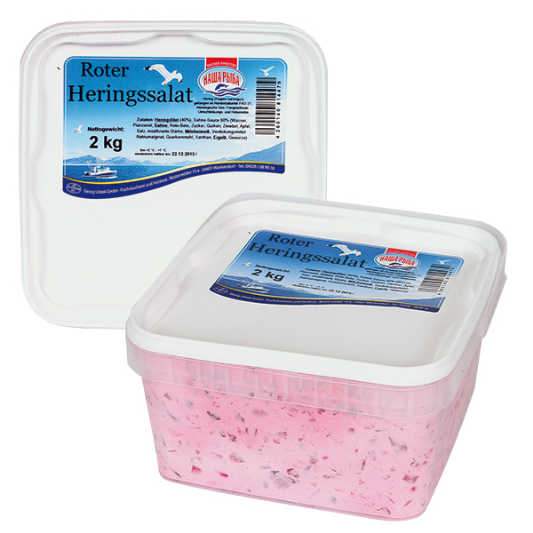 Rode haringsalade
