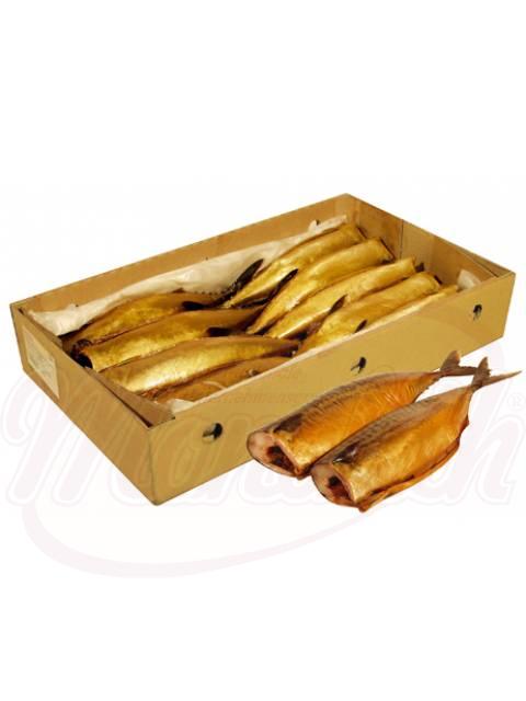 Makrelen (Scomber scombrus) zonder kop, schoongemaakt koudgerookt