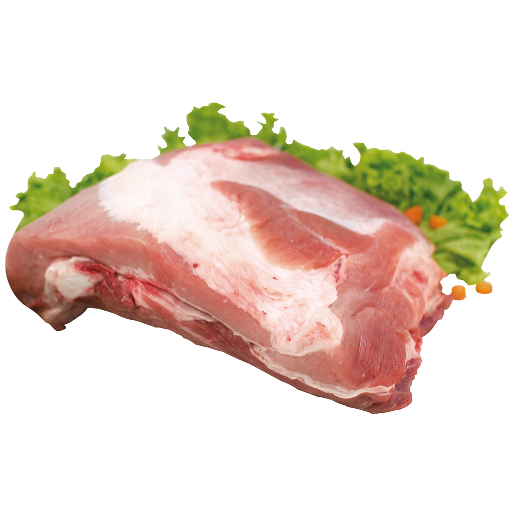 Dikke rib van het varken