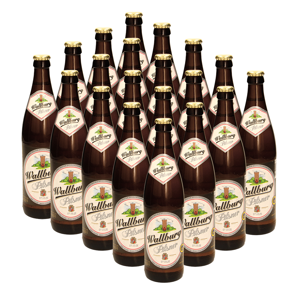 Wallburger Pilsner, 4,9% vol., 20x0,5L
