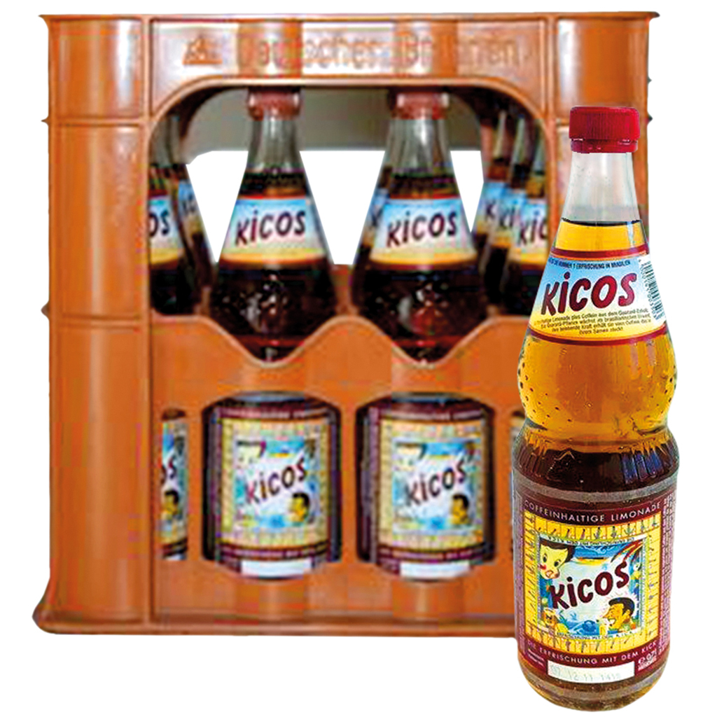 Кофеиносодержащий прохладительный напиток "Kicos" 20x0,5L