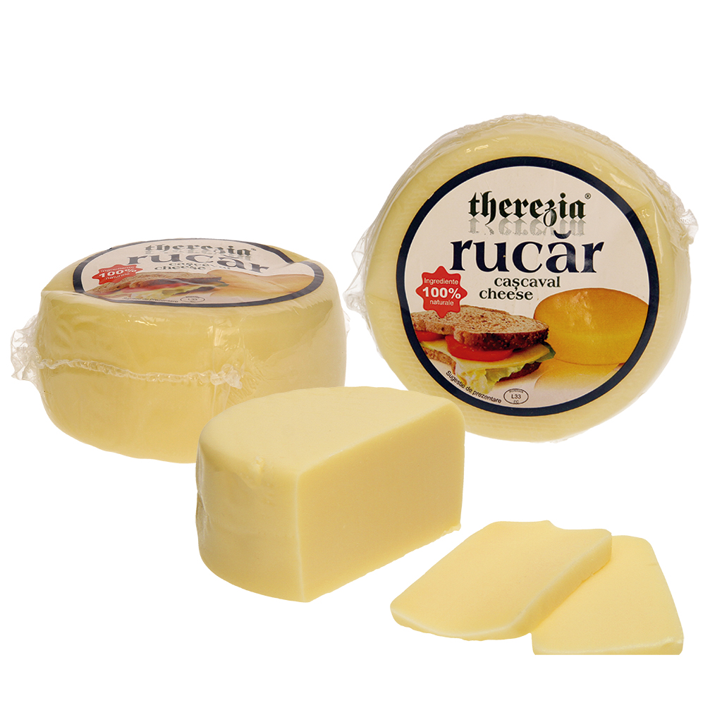 Pasta filata kaas "Cascaval Rucar", volvetgehalte