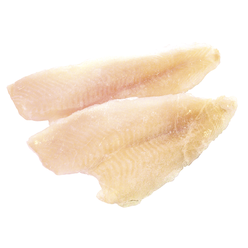 Dorsch- of kabeljauwfilet "Treska" (Gadus morhua), ontdooid