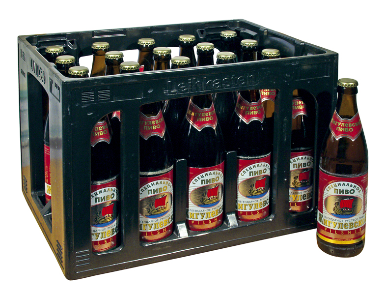 Bier "Schigulewskoe" Pilsner 4,9% vol. 20 x 500ml