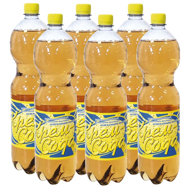 Verfrissingsdrank "Limonade Krem Soda" 6 x 1,5L