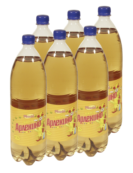 Verfrissingsdrank "Limonade-Arlekino" 6 x 1,5L