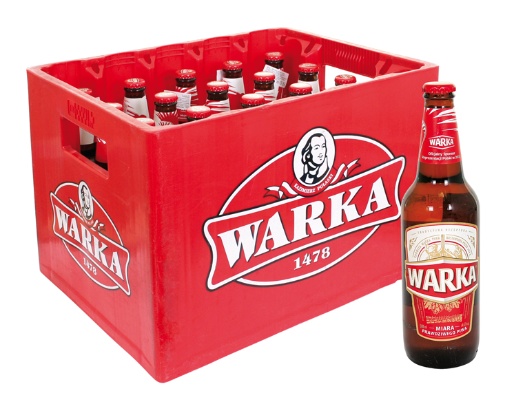 Пиво "Warka Jasne Pelne" 5,7% алк.