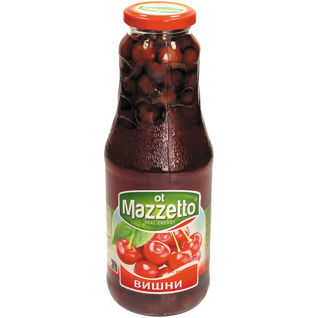 "Mazzetto" Безалкогольный напиток с вишней. С косточкой. Стерилизованный.