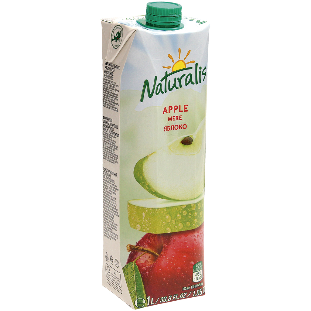 Appelsap uit appelsapconcentraat. Vruchtgehalte: minimaal 50%