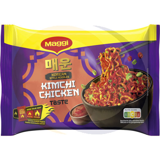 Корейское блюдо с курицей и лапшой кимчи 130 г/8 шт Winiary