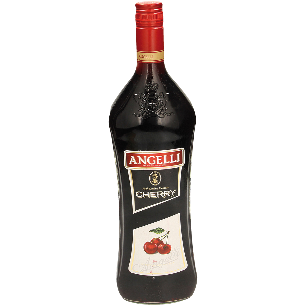 Aromatisched alcoholhoudend drankje van gefermenteerd druivensap met kersensmaak, 14% vol.