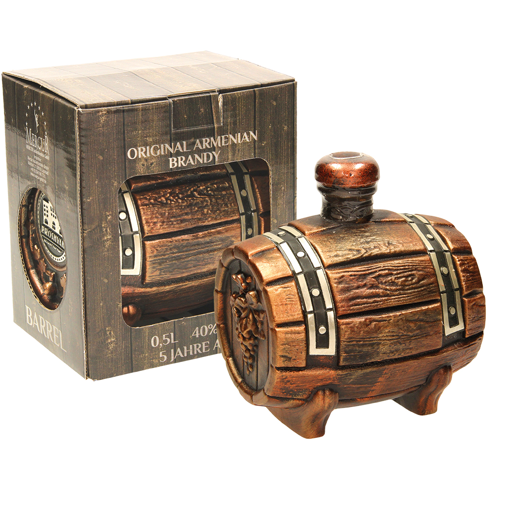 Armeense brandy "Vaat" keramiek in geschenkdoos, 40% vol.