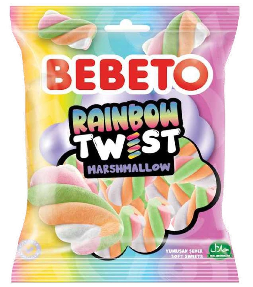 Marshmallow "Regenboog Draai"