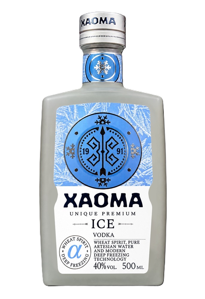 Vodka Xaoma Ice, 40% vol.