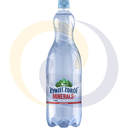 Mineralen koolzuurhoudende drank met mineralen/vitaminen. 1,5l/6 DRS Żywiec Zdrój