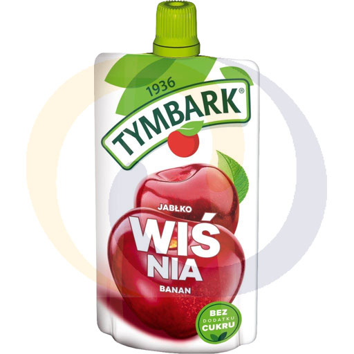 Kersen-appel-banaan mousse 120g Tymbark