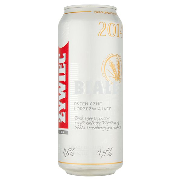 Живец Белое 0,5л банка / Алк. 4,9% / Экстракт 11,6%