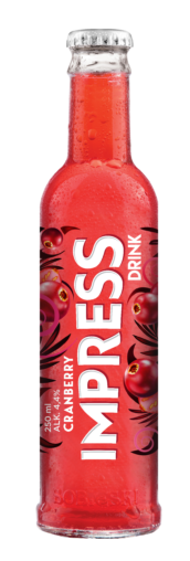 Impress Cranberry 0.25l /Alc.4,4%