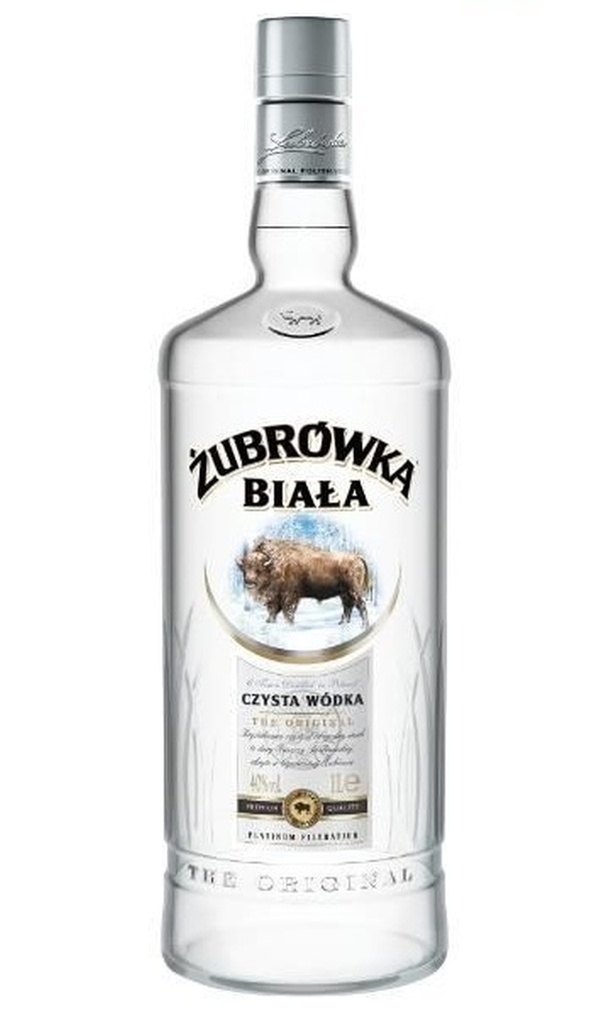 Зубровка Водка Белая 1,0л / Алк.40%